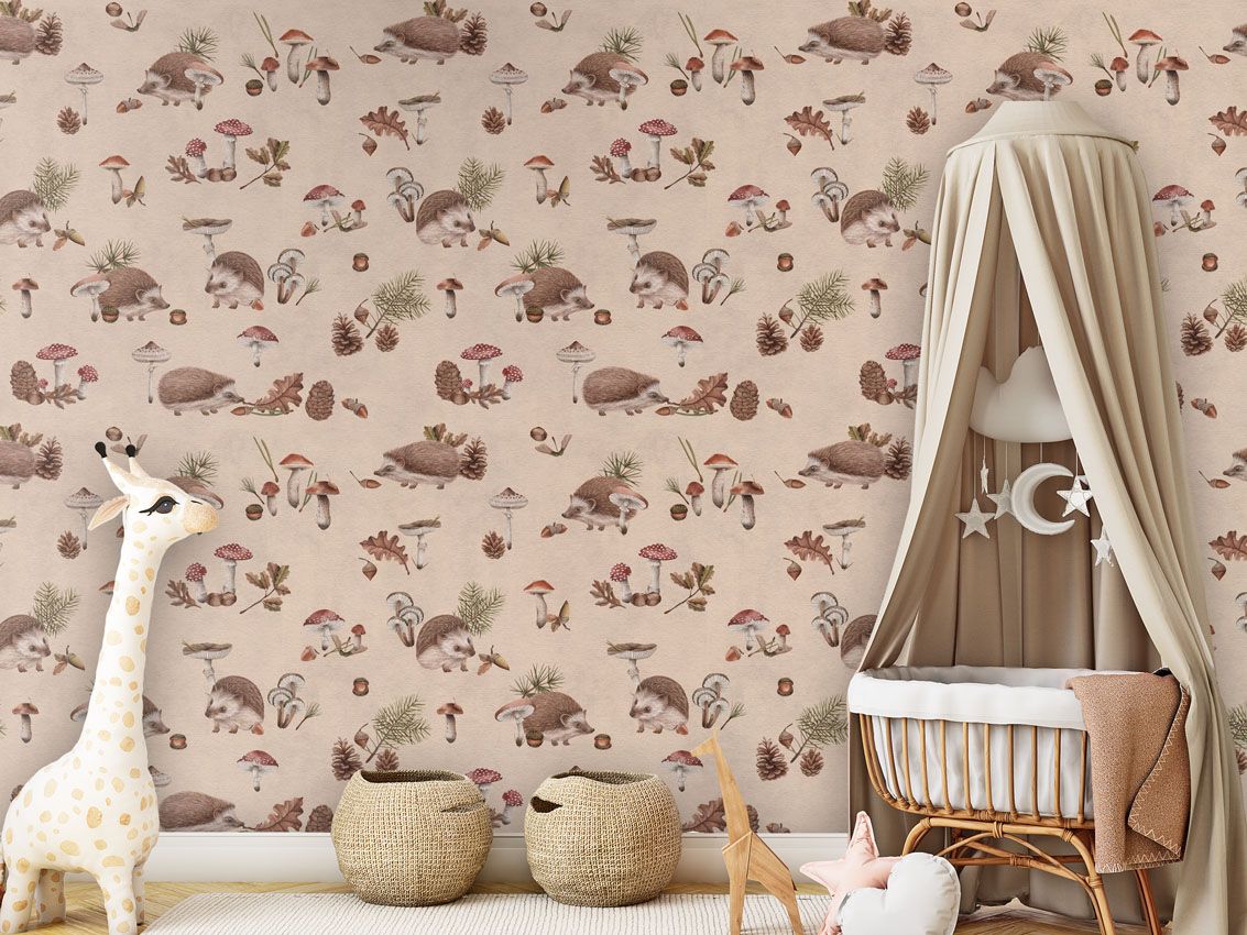 Happy Hedgehog - Beige - 120