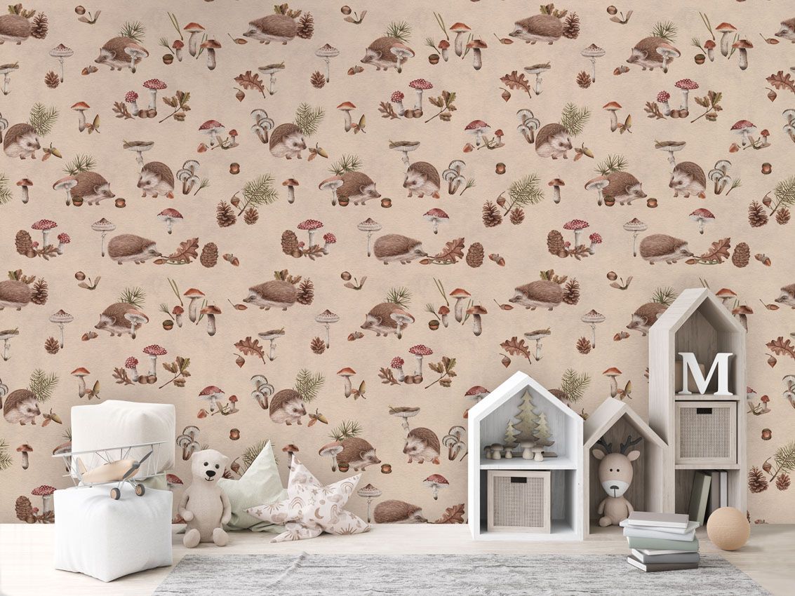 Happy Hedgehog - Beige - 120