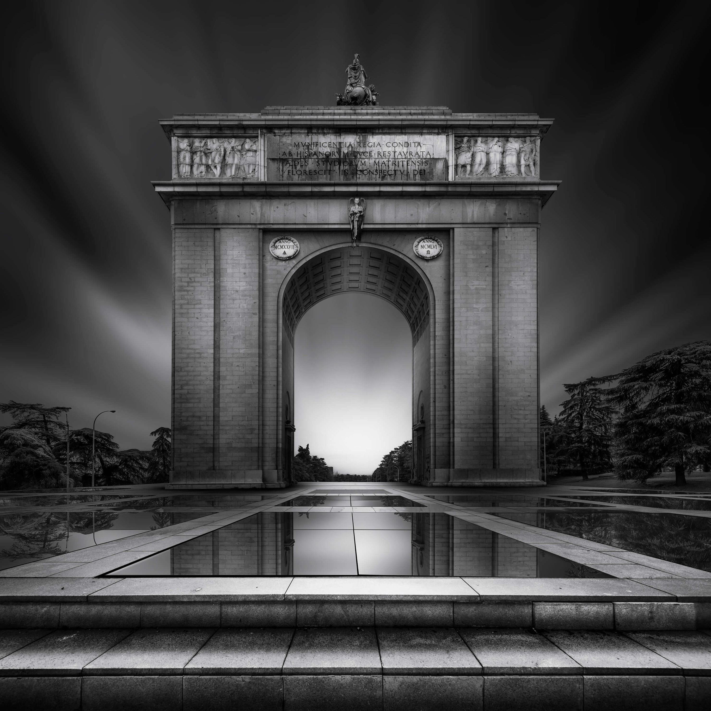 Architecture Arch of Moncloa
