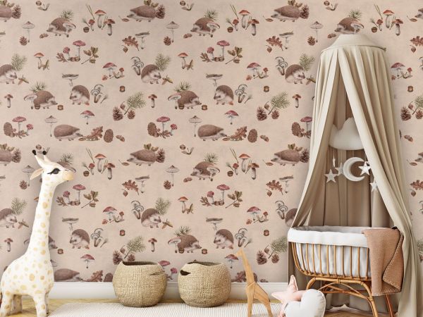 Happy Hedgehog - Beige - 120