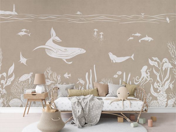 Mer Monochrome - Marron