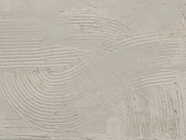 Lignes texturées en blanc cassé