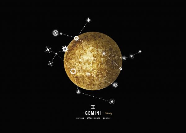 Planète Constellation Gémeaux