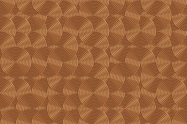 Fond métallique avec des cercles
