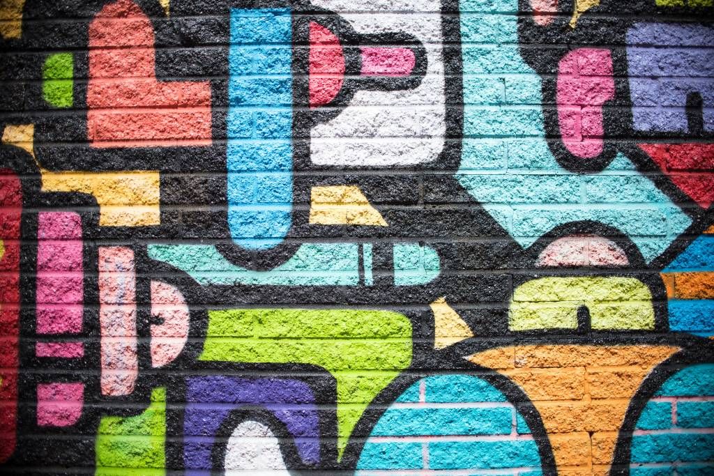Mur de graffiti main product photo