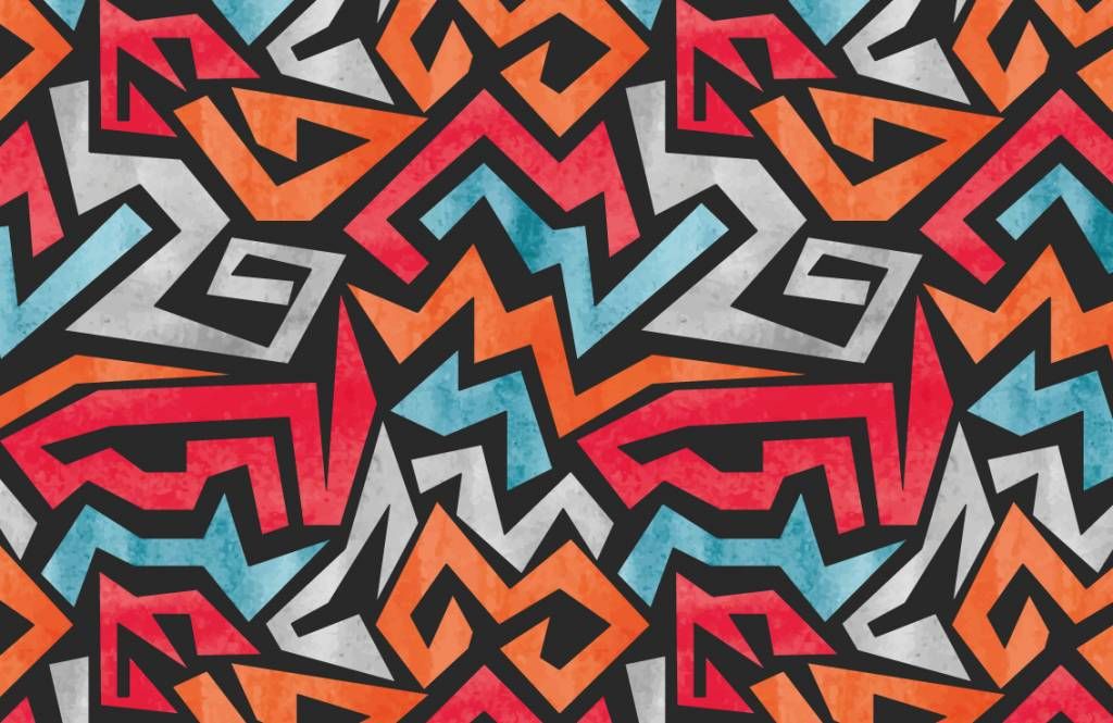 Impression graphique en couleur main product photo