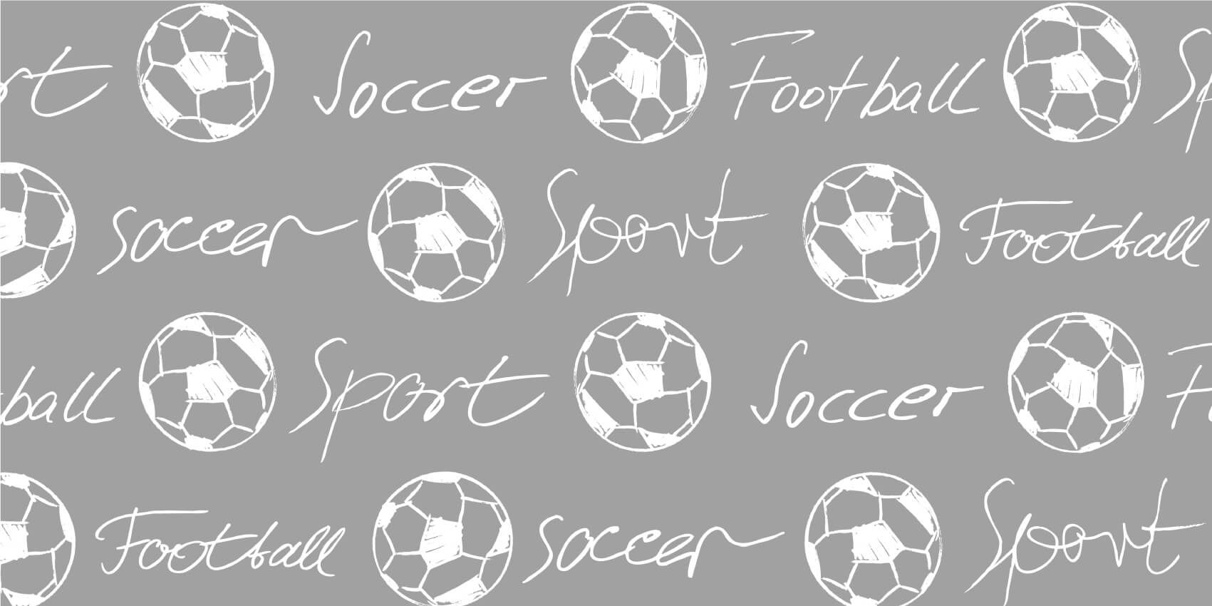 Ballons de football et texte main product photo