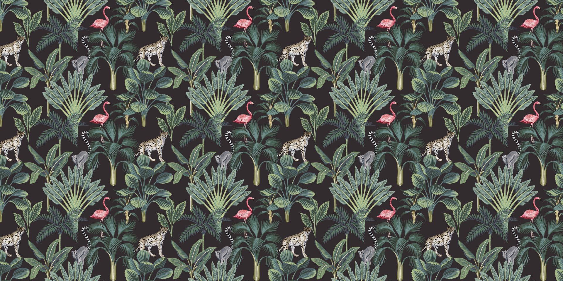 Animaux sauvages tropicaux
