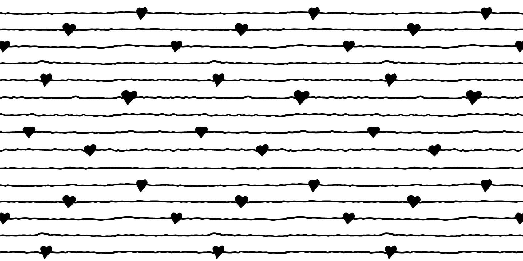 Cœurs et lignes