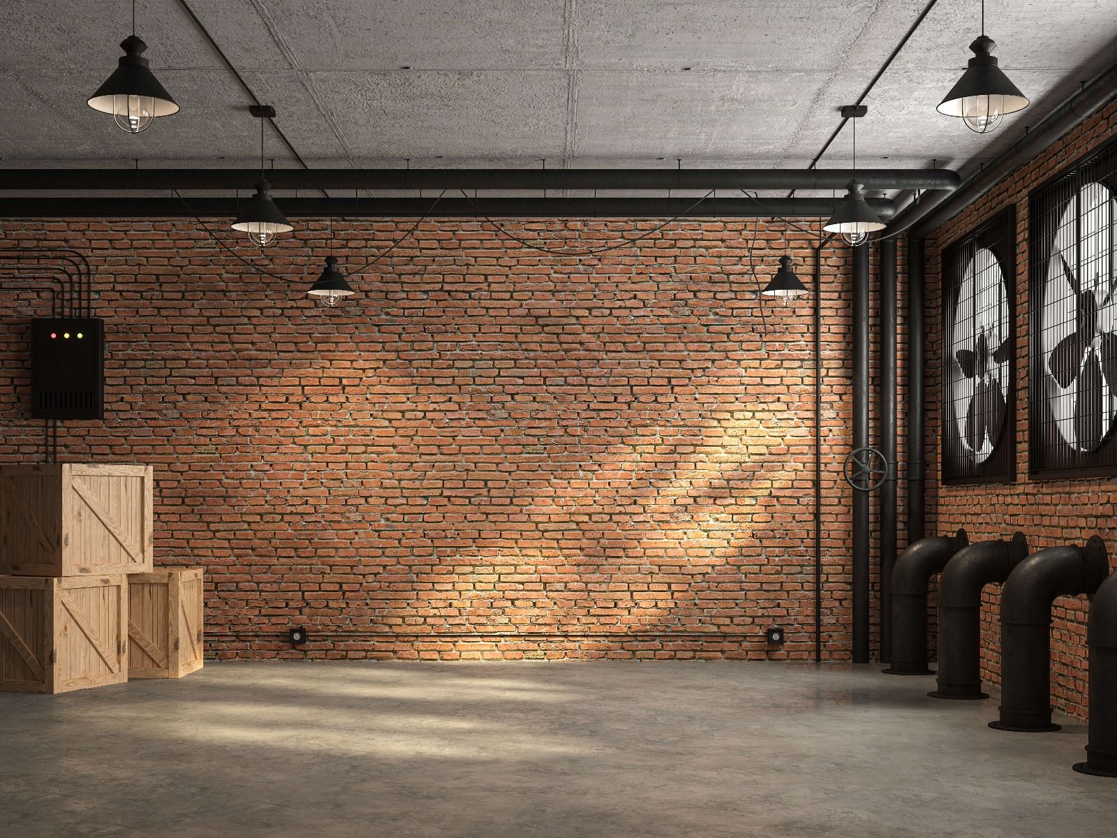 Salle de l'usine 3D