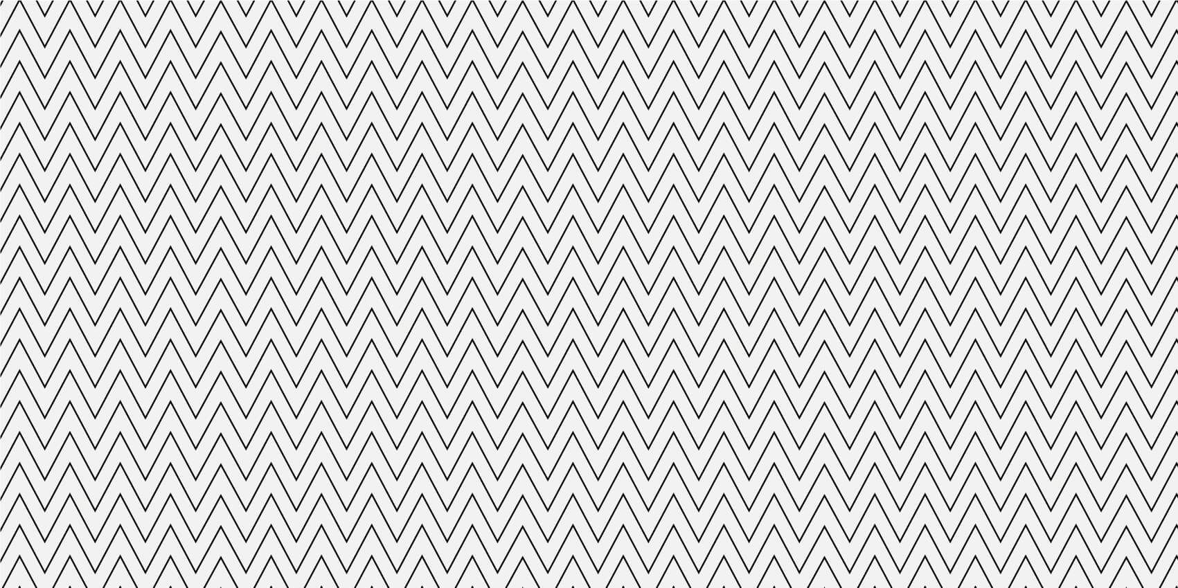 Motif en zigzag