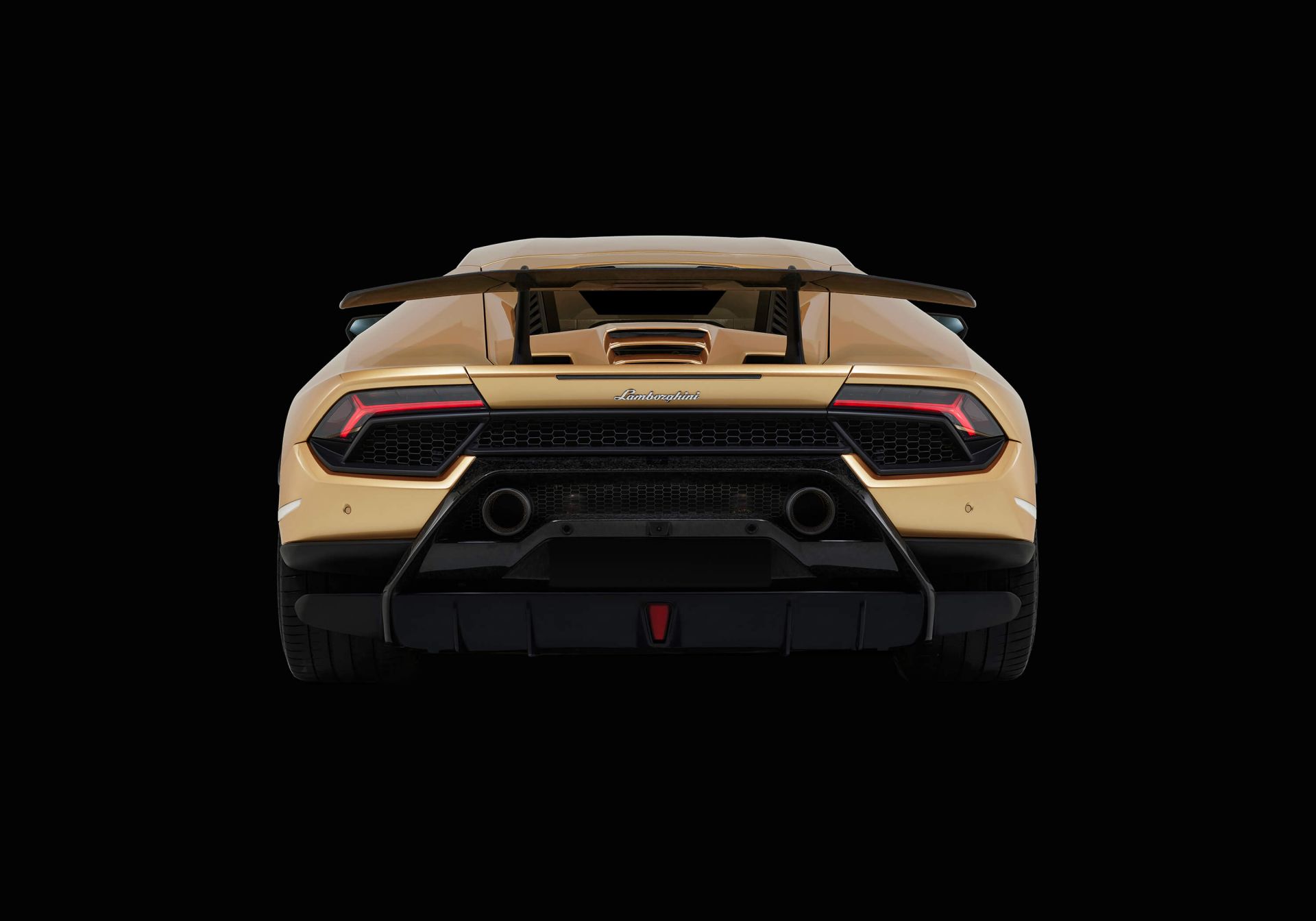 Lamborghini Huracán - Arrière, noir main product photo