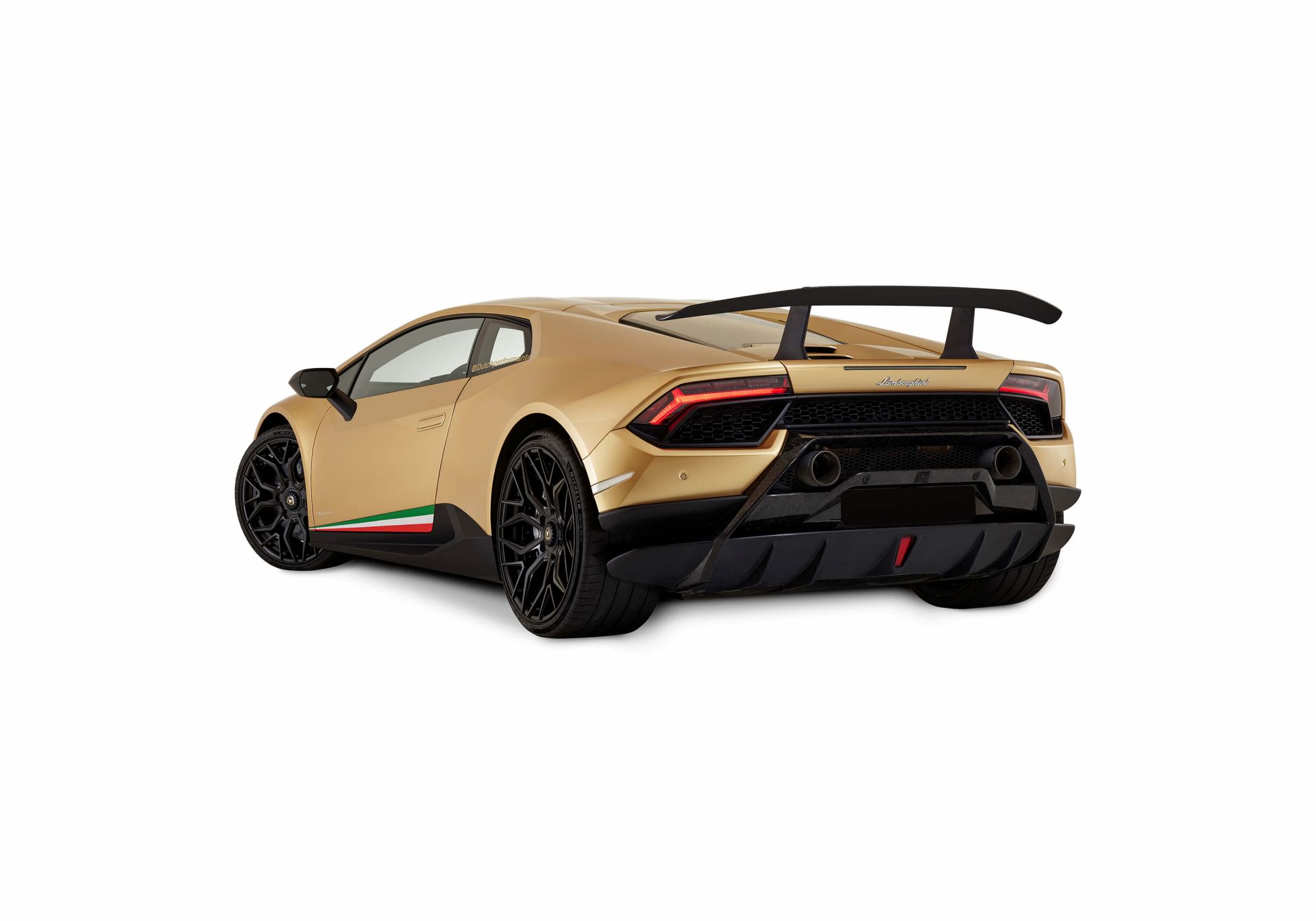 Lamborghini Huracán - Côté arrière gauche, blanc main product photo