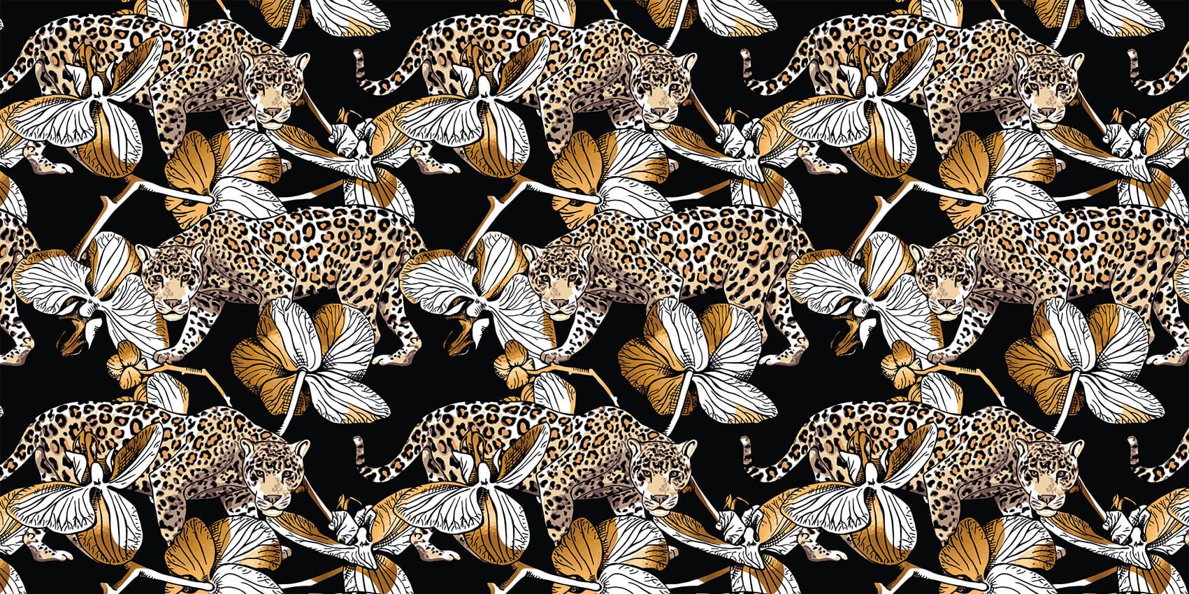 Jaguars et orchidées