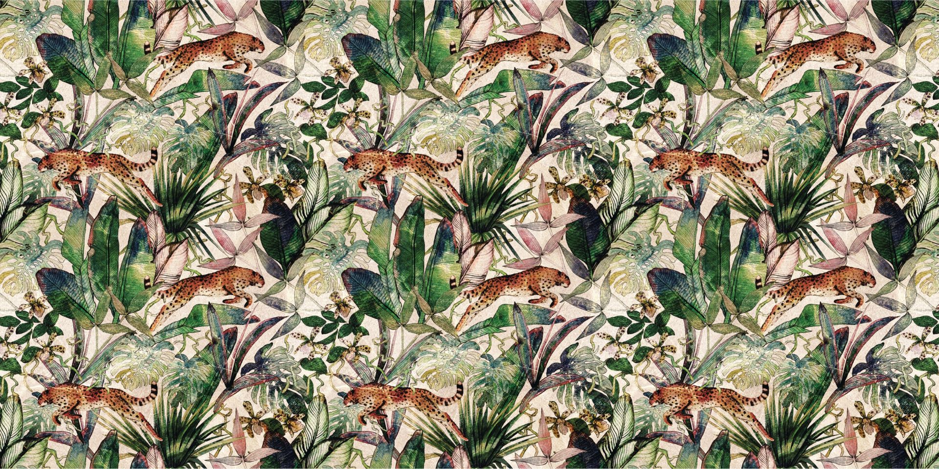 Panthère dans la jungle main product photo