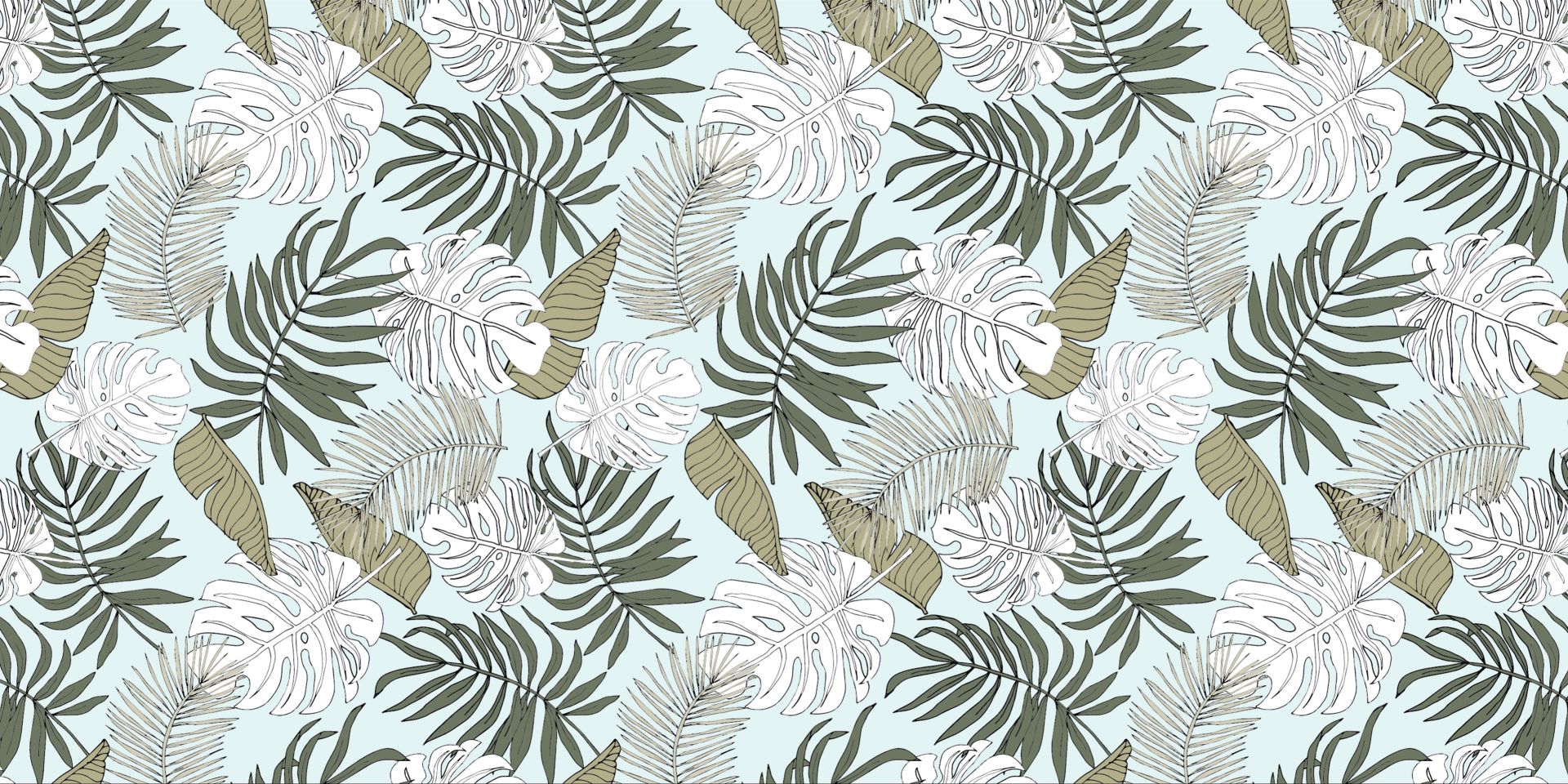 Feuilles exotiques main product photo