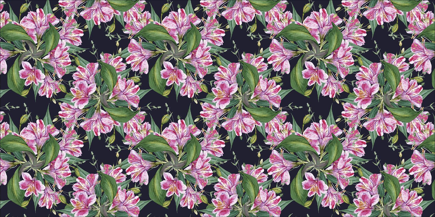 Orchidées roses main product photo
