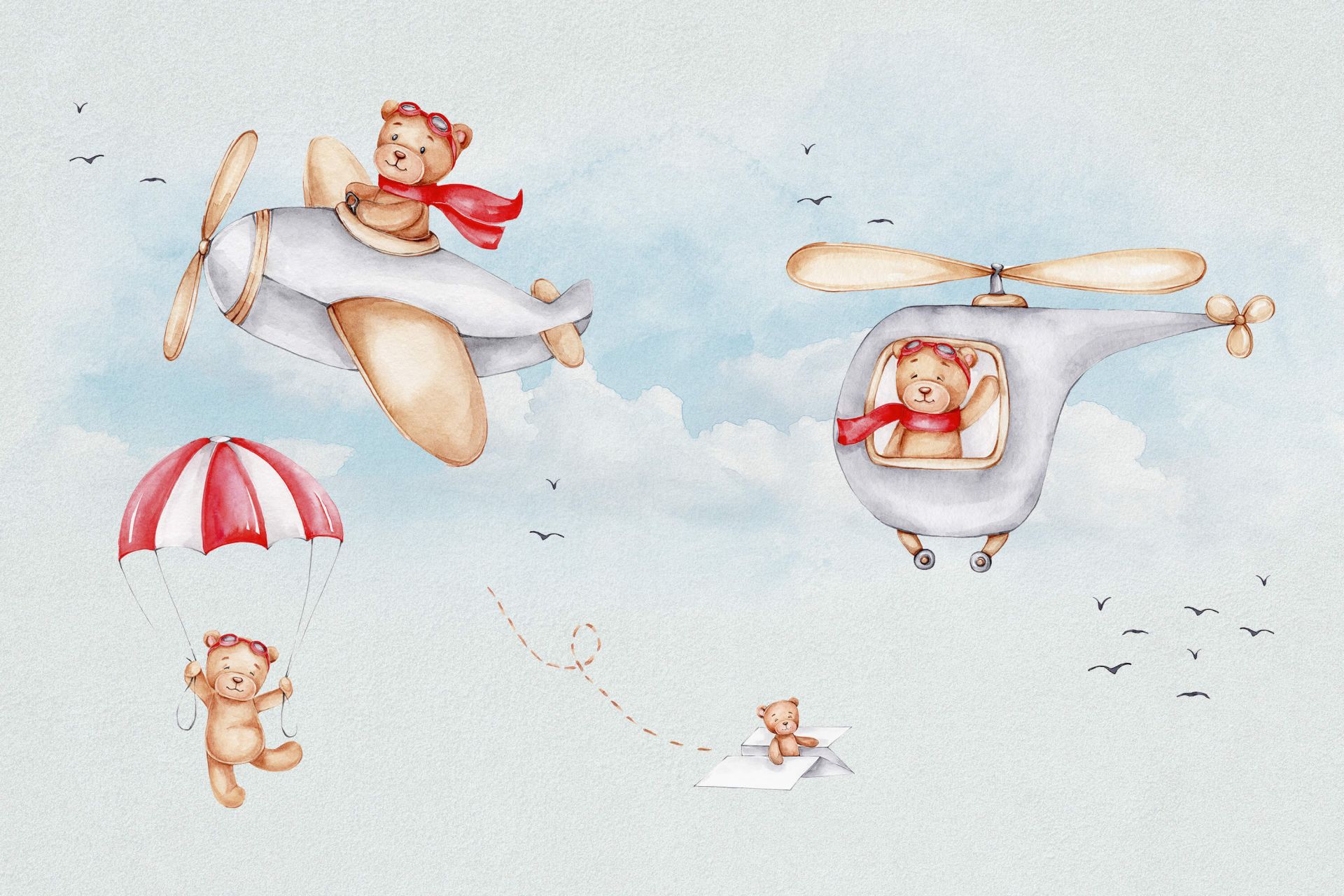 Ours dans les airs main product photo