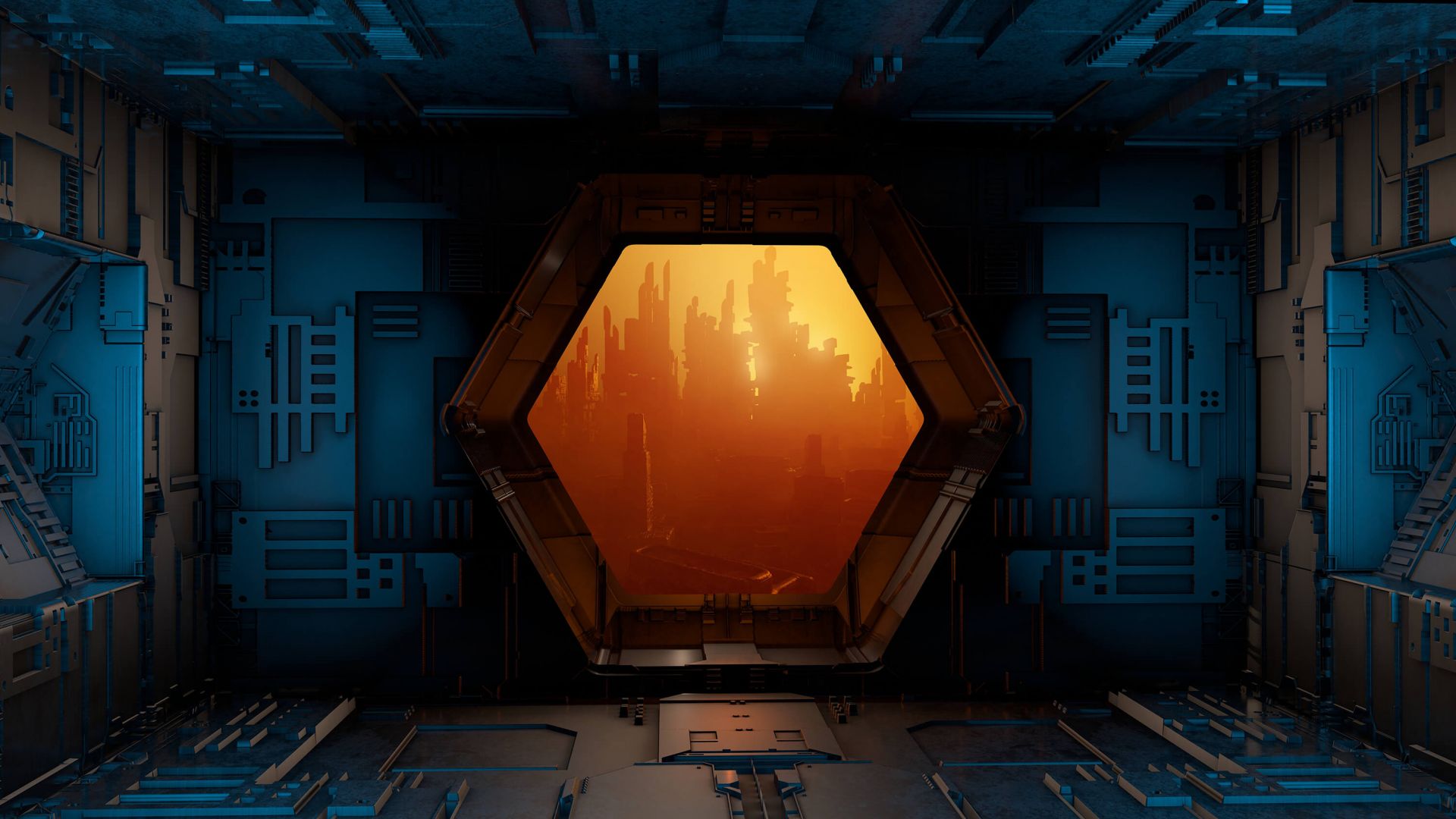Vue futuriste main product photo