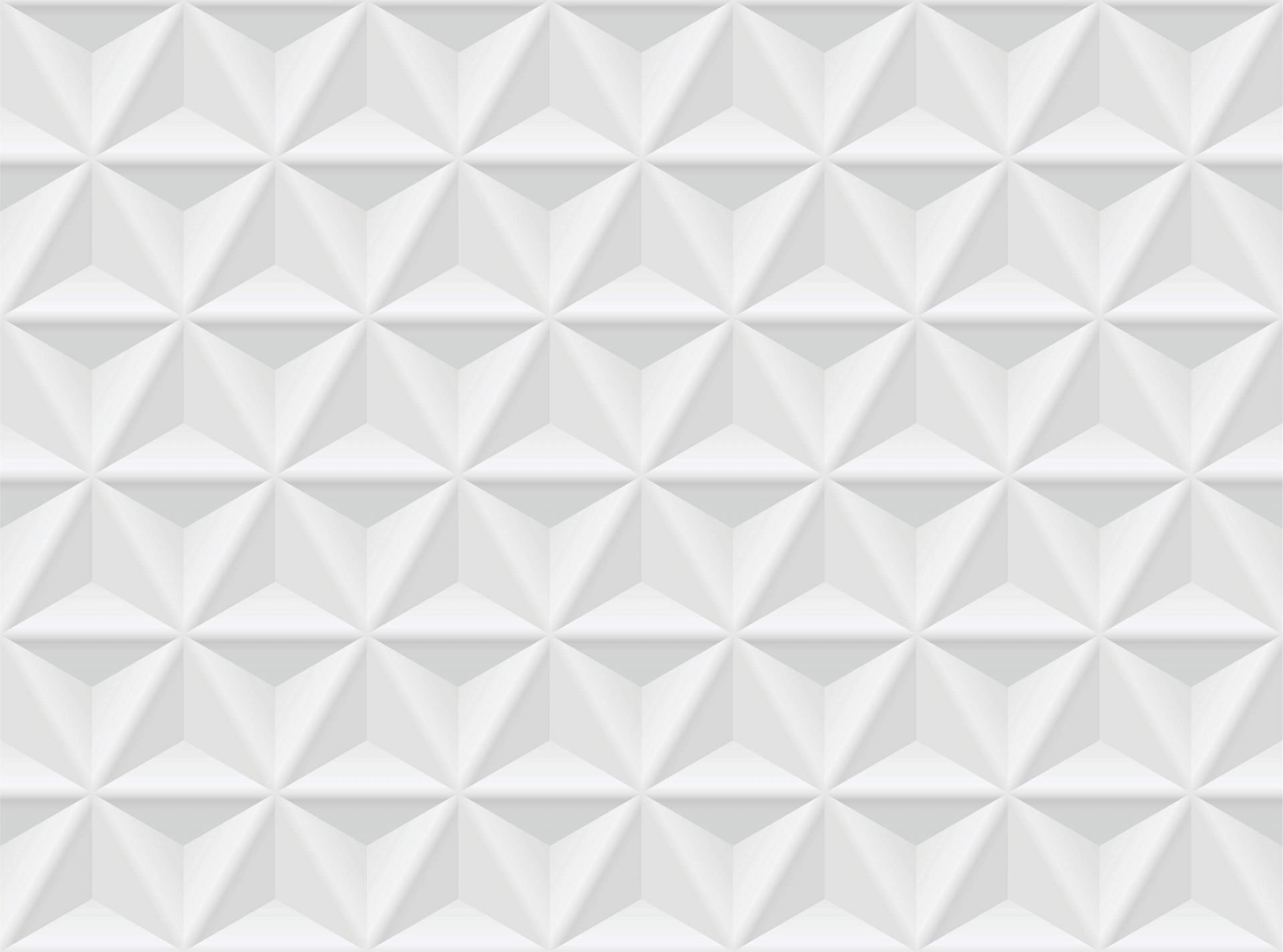 Motif triangulaire 3D