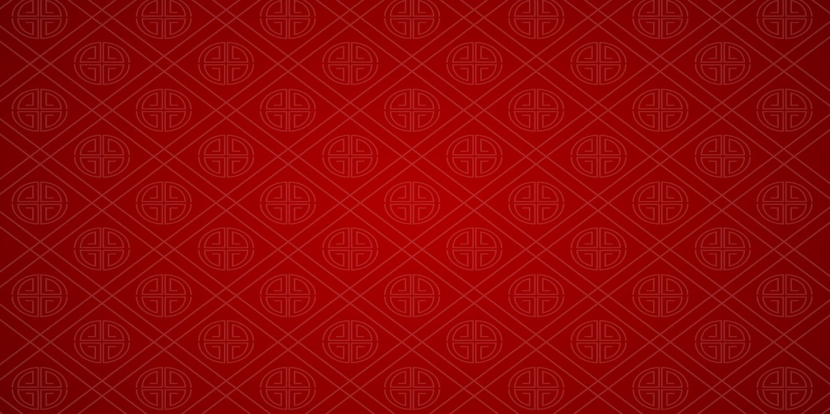Motif chinois rouge Motif chinois rouge