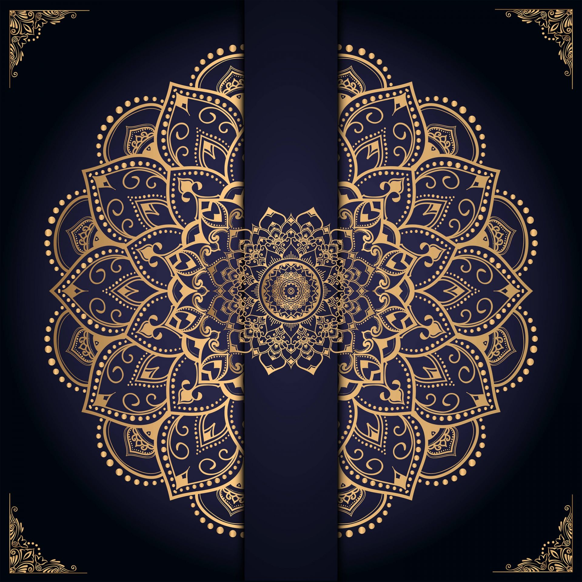 Mandala orné