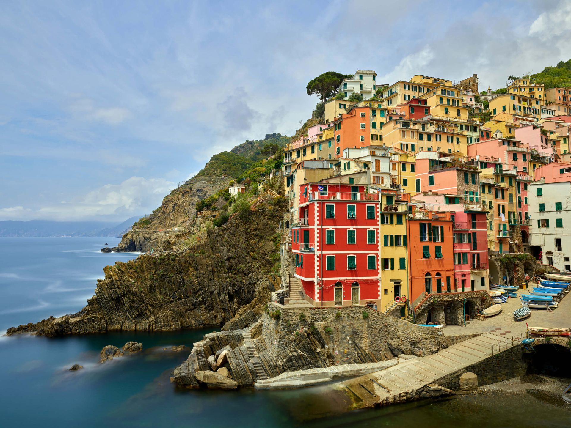 Chalets italiens à la côte