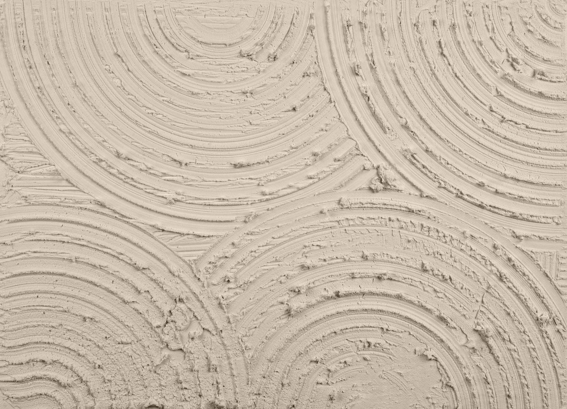 Cercles Zen avec structure en lin