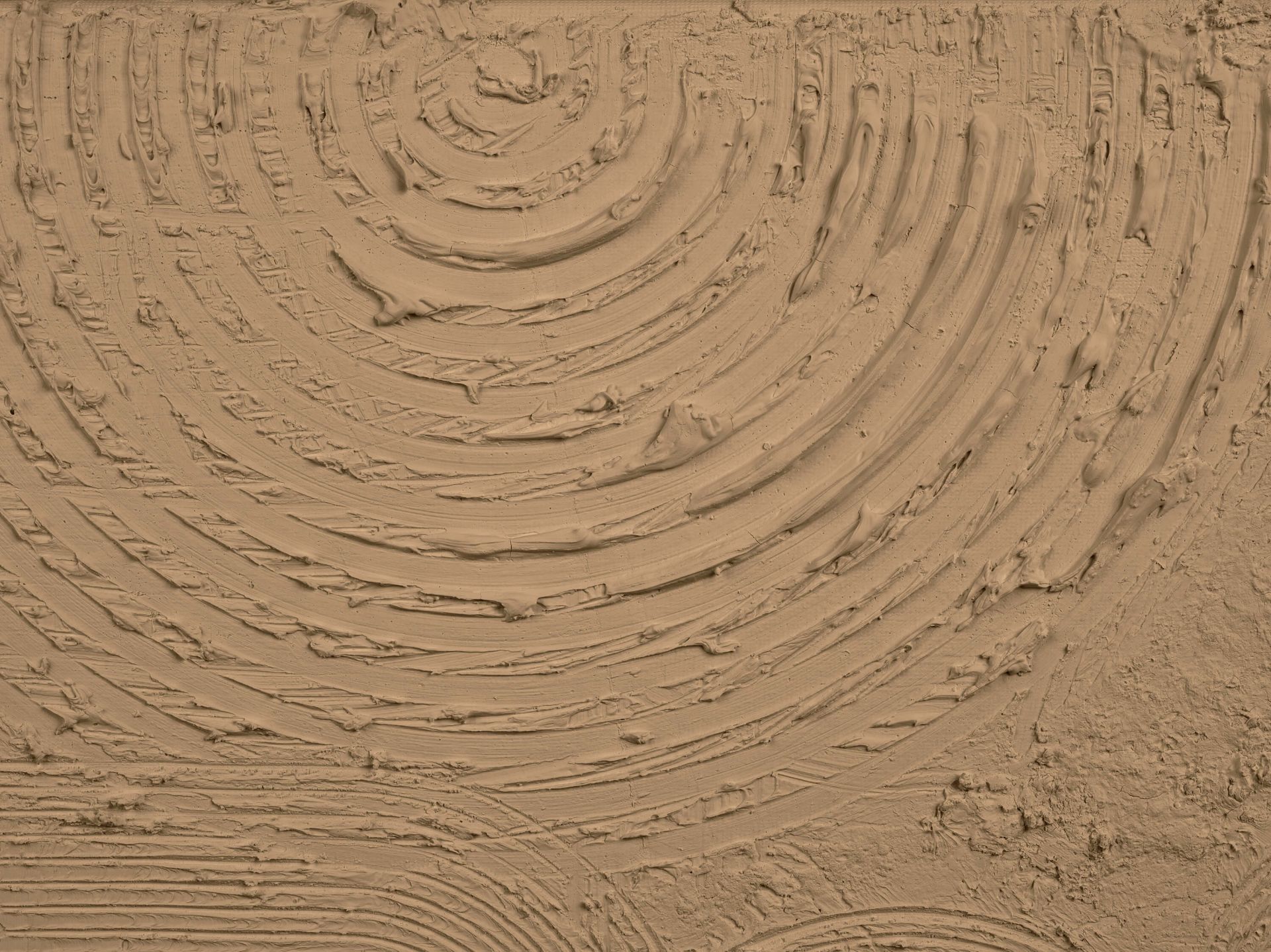 Formes et lignes courbes en brun doré