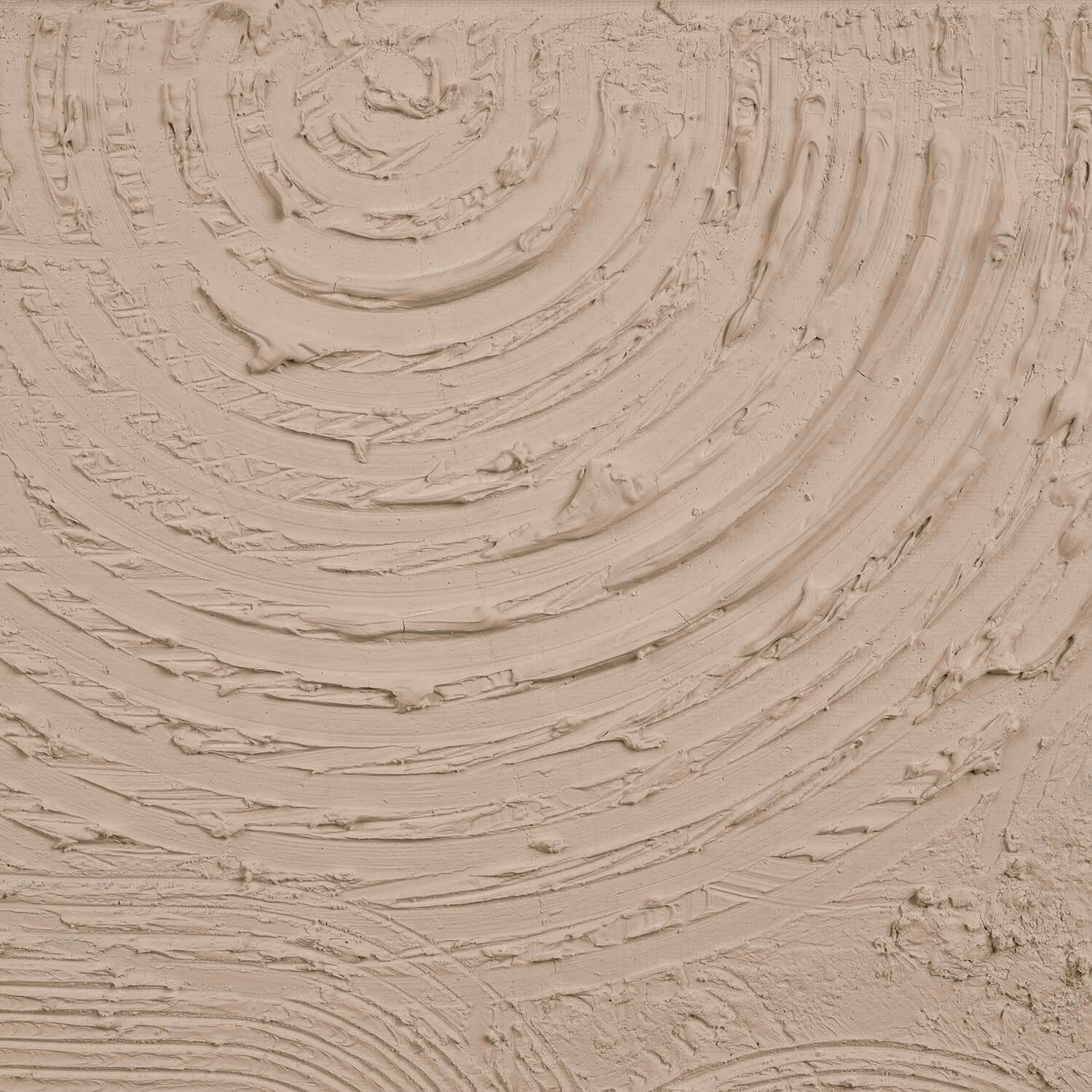 Formes et lignes courbes en taupe main product photo