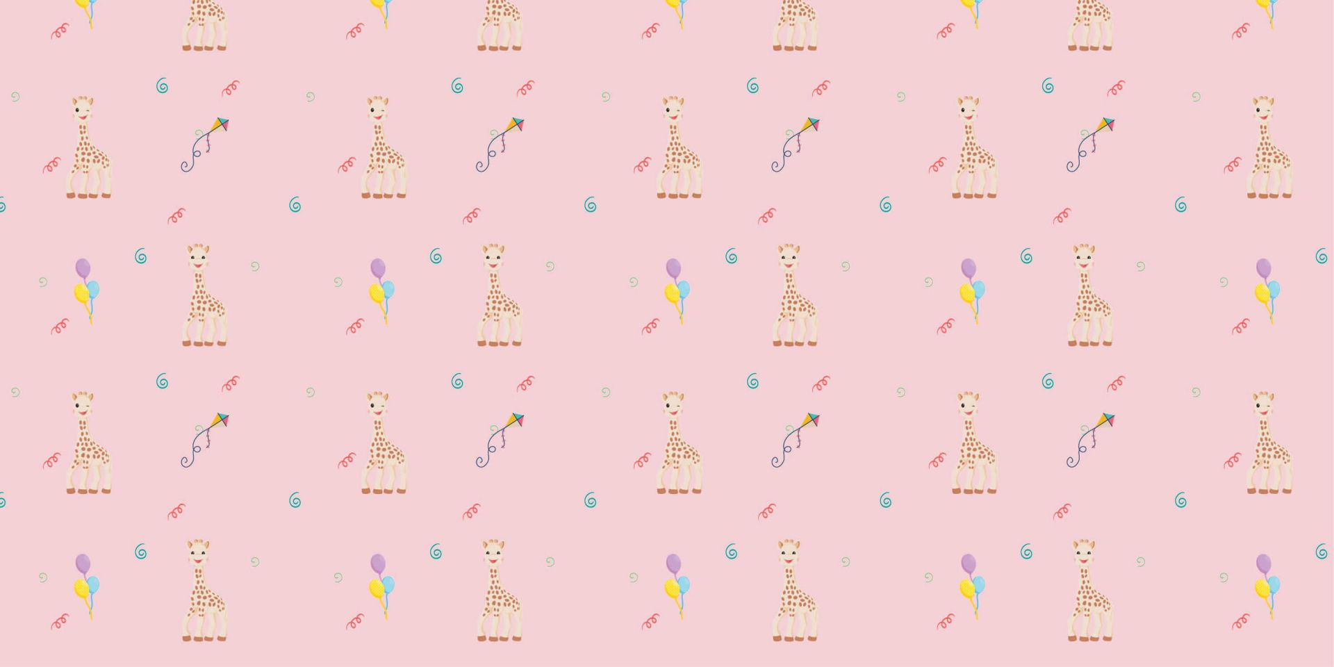 Anniversaire Sophie la girafe® rose main product photo
