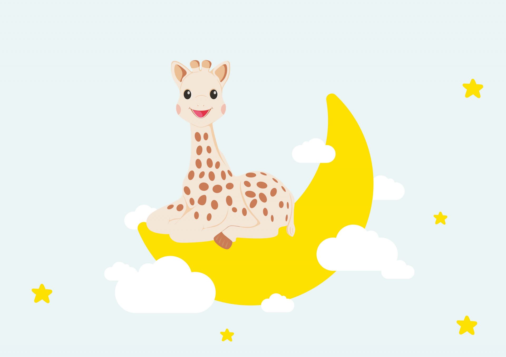 Sophie la girafe® sur la lune main product photo