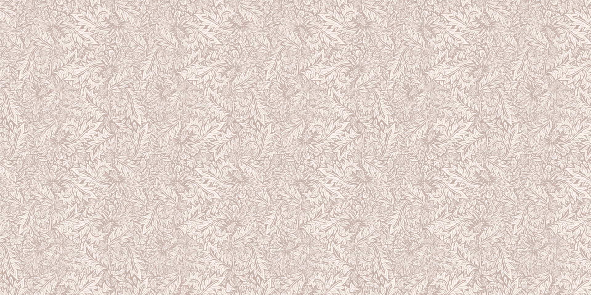 Morris Florals & Leaves - beige
