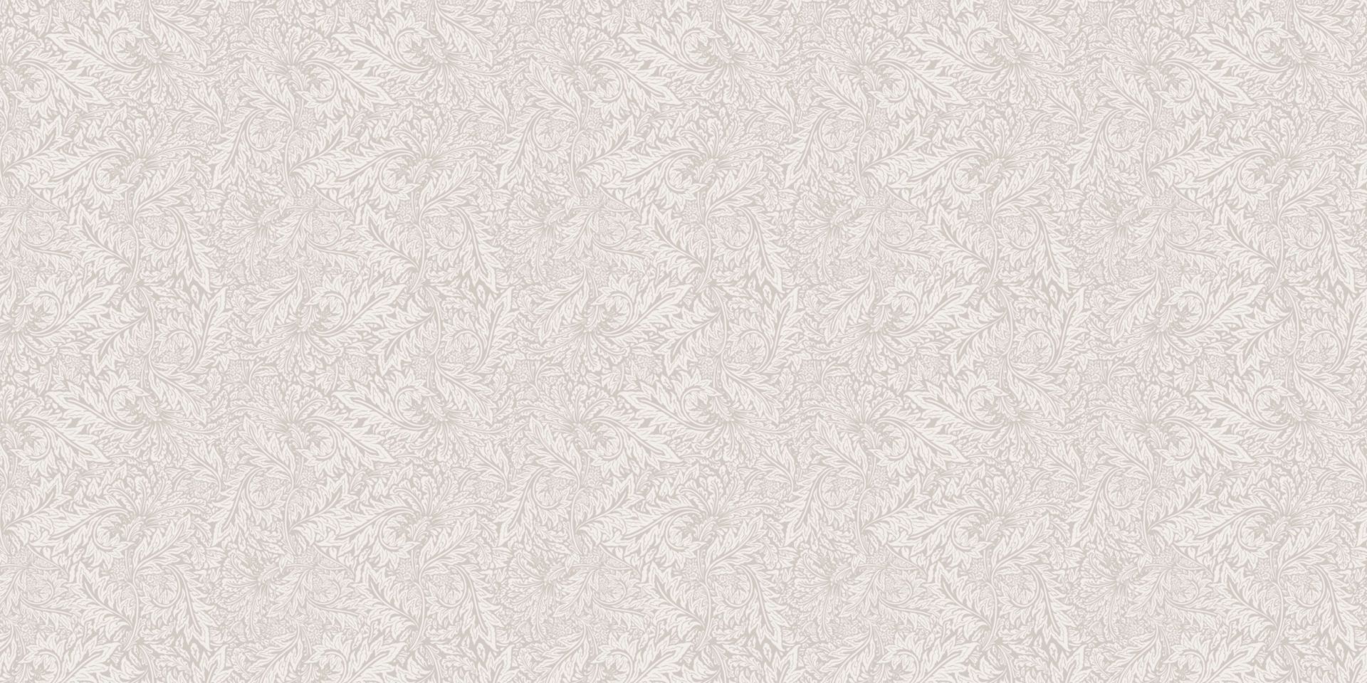 Morris Florals & Leaves - beige neutre