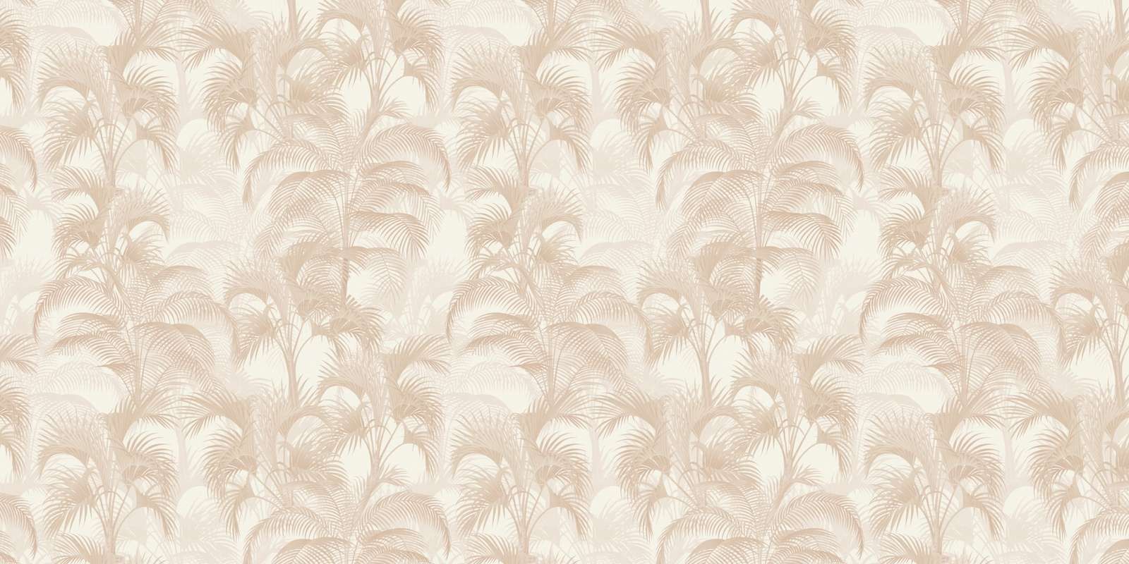 Palmiers tropicaux vintage - sable