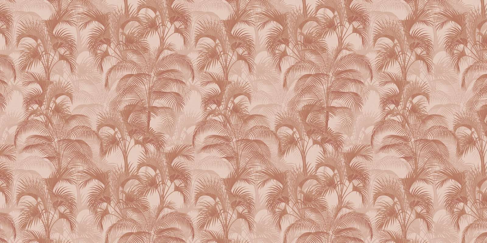 Palmiers vintage tropicaux - terre cuite