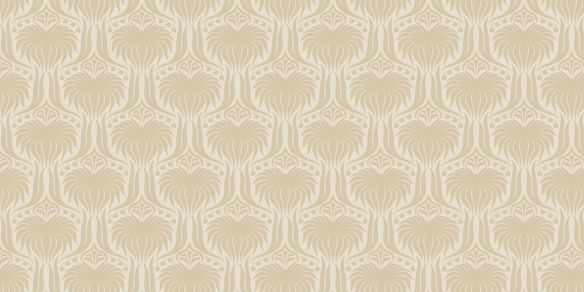 Motif de symétrie en sablier beige