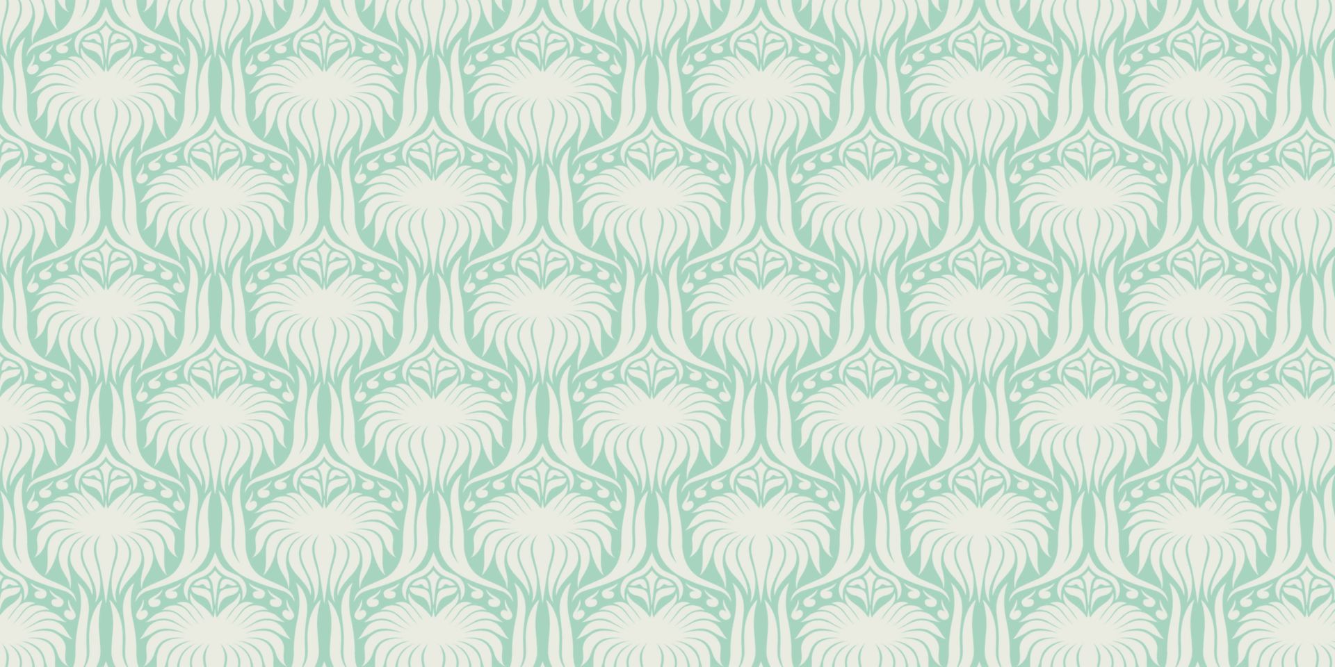 Motif de feuilles de palmier de la brise printanière