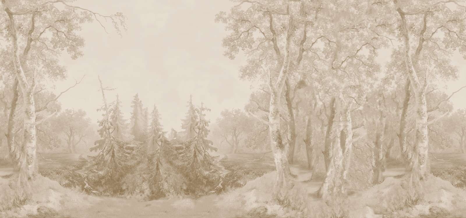 Paysage forestier beige #2 Paysage forestier beige #2