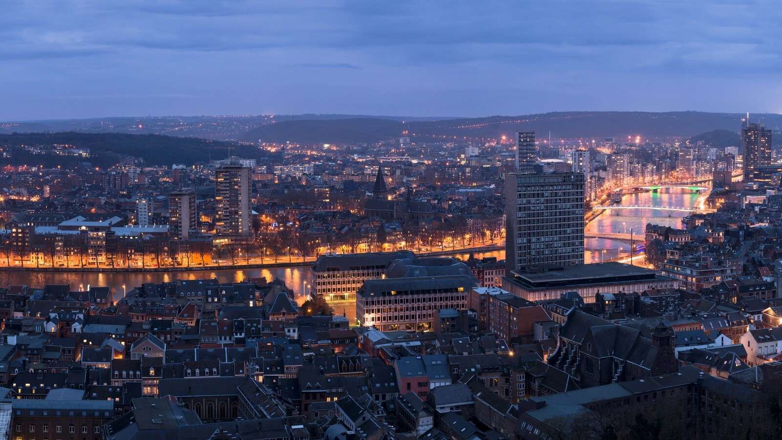 Panorama liégeois à Meuse