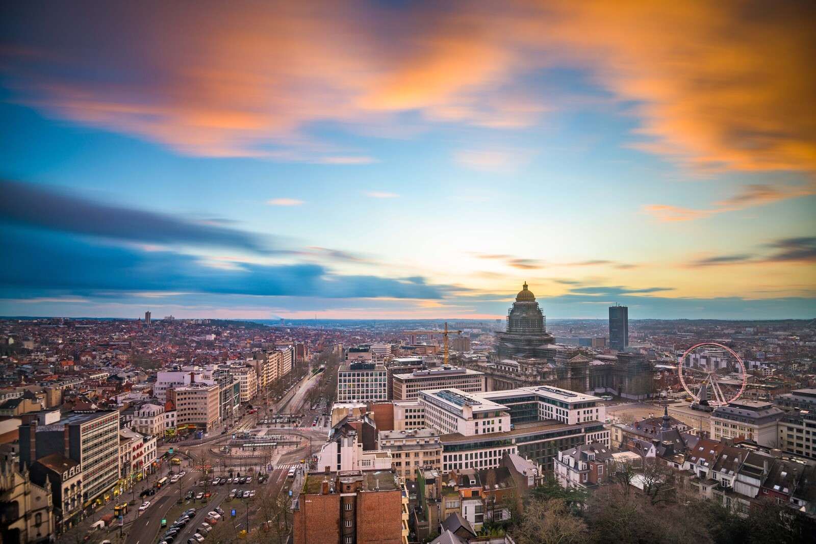 Paysage urbain de Bruxelles
