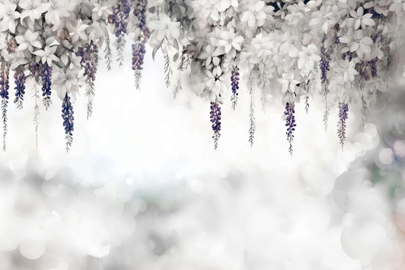 Jardin de Glycine Douce Gris