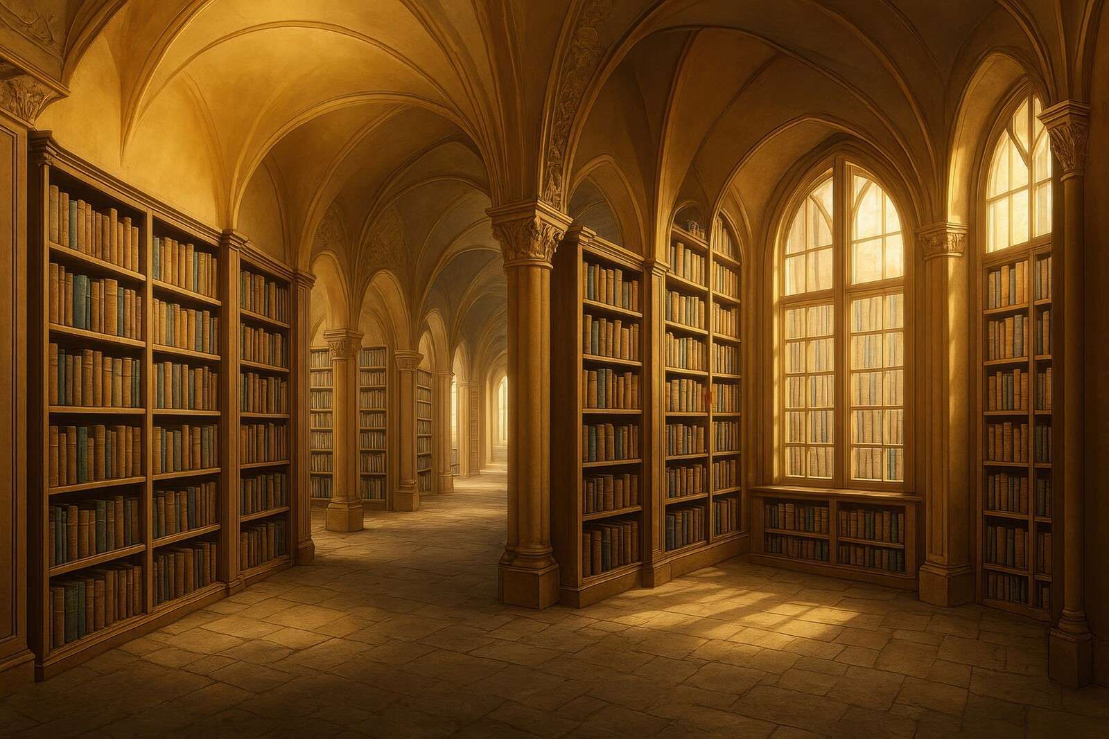 Bibliothèque des arcades dorées