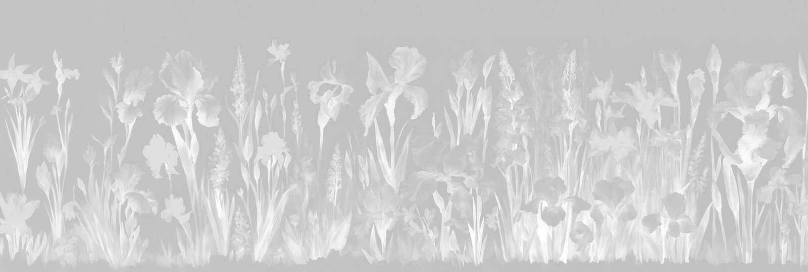 Joyeux printemps bleu glacial
