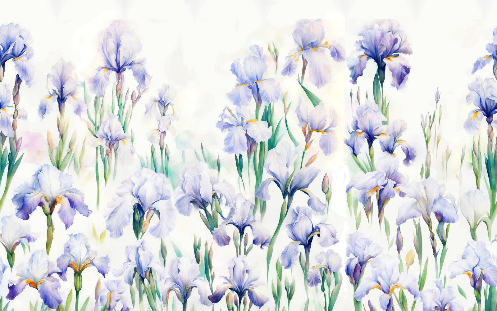 Iris dansent pastel sans couture