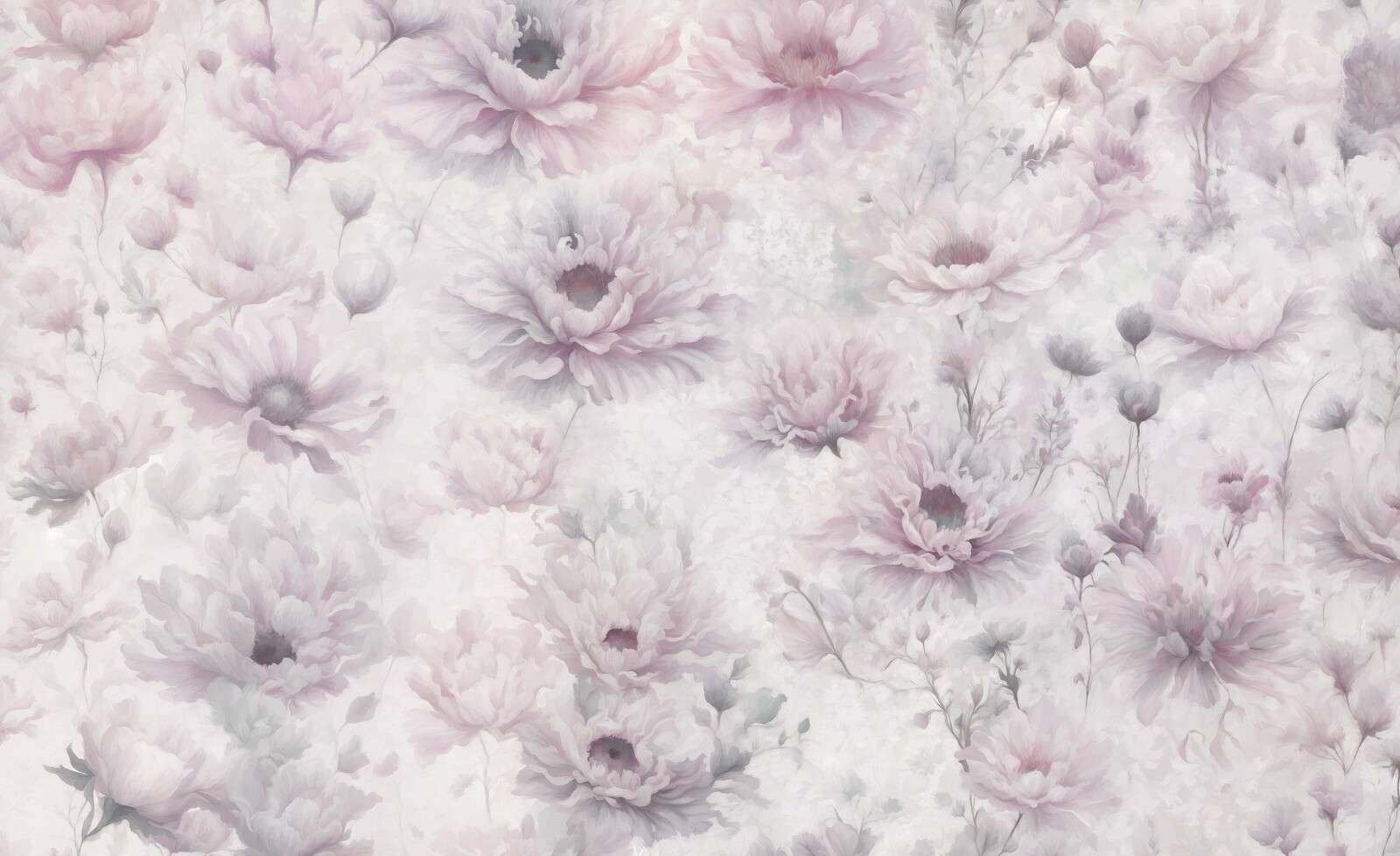 Mur romantique rose Mur romantique rose