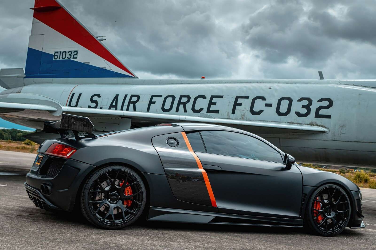 Audi R8 en style furtif