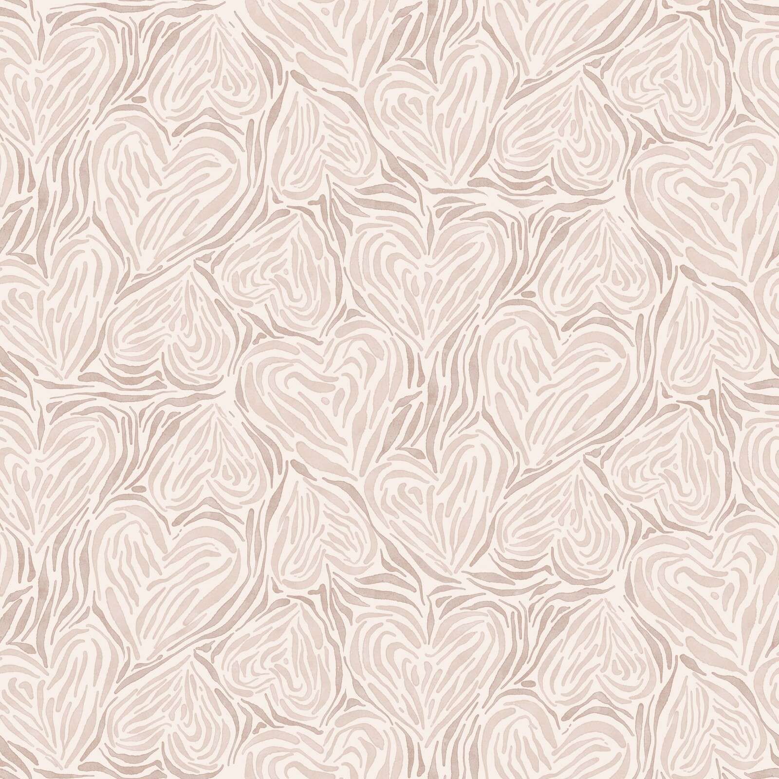 Feuilles raffinées dans des tons poudrés
