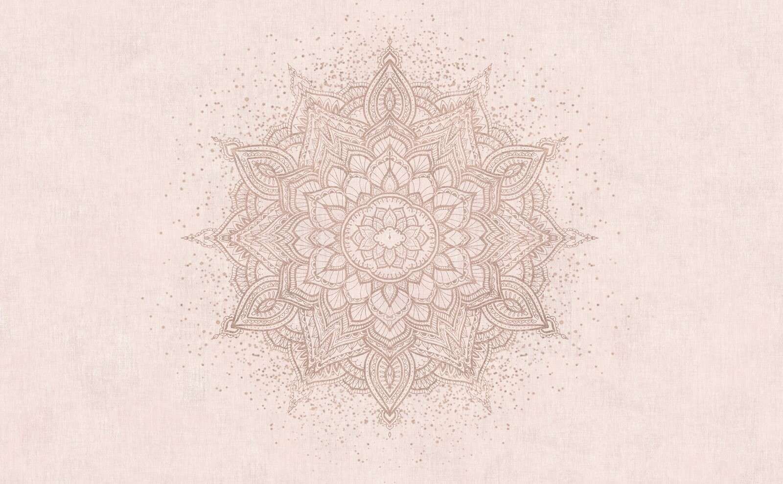 Symphonie de mandala couleur sable