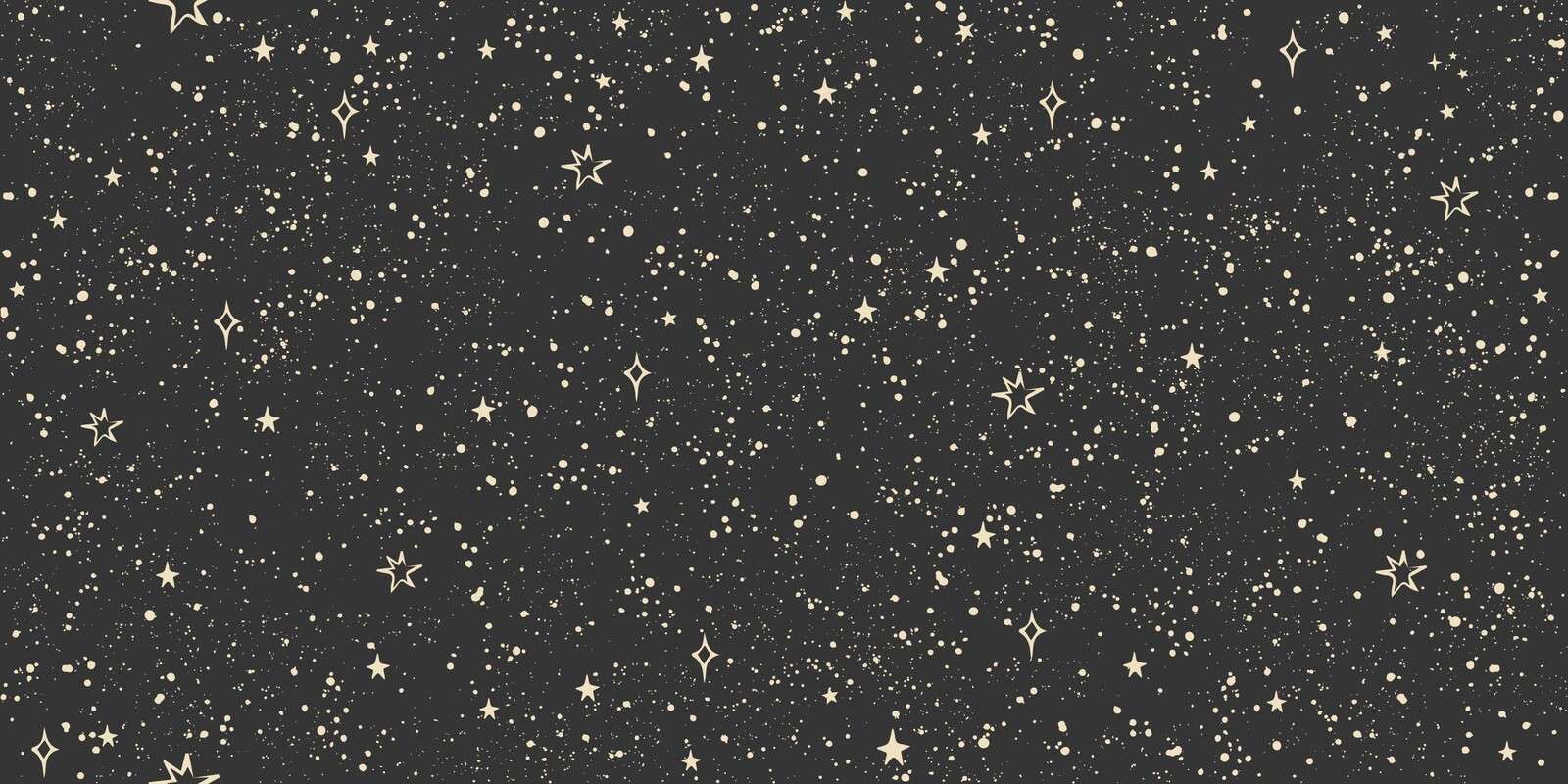 Étoiles scintillantes dans la lumière de la nuit